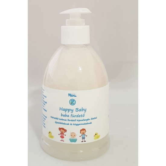 Happy Baby hidratáló krémes babafürdető 300ml