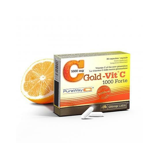 Gold-Vit C 1000 Forte - újgenerációs szabadalmazott C-vitamin formula (30 db)