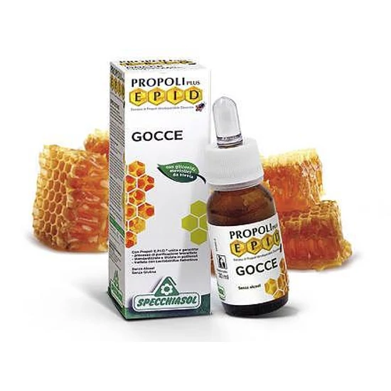 Propolisz csepp- Specchiasol® Alkoholmentes, EPID® szabadalommal (30 ml)