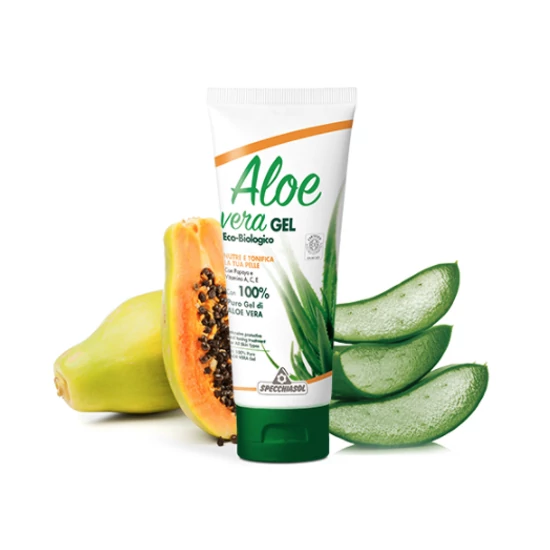 Aloe vera gél papaya - vitaminok és narancs illóolaj erejével  200ml
