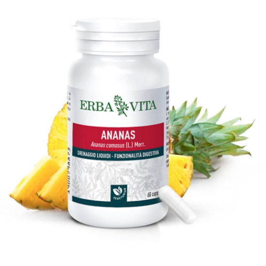 ErbaVita® Mikronizált Ananász Bromelán enzim kapszula (60 db)