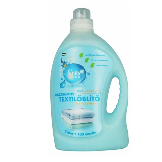 Mosó Mami -  SensEco balzsamos textilöblítő ( Blue Silk ) 3000 ml