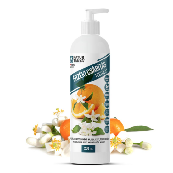 Érzéki csábítás - Vegán testolaj narancsvirággal 250 ml