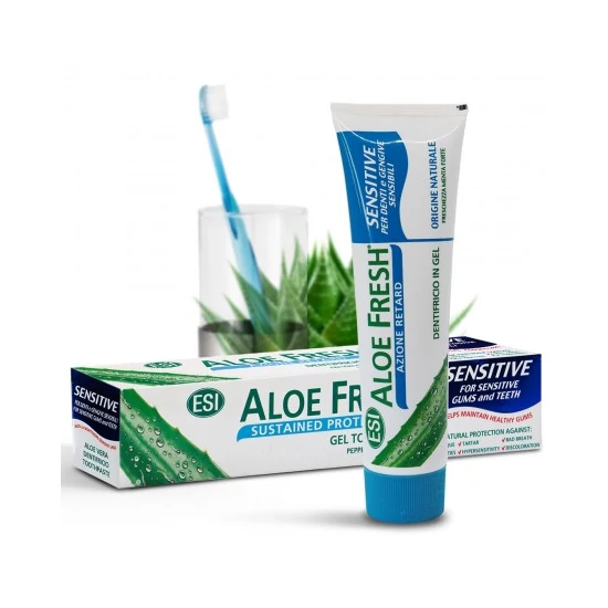 ESI Aloe Fresh® Sensitive FOGKRÉM – érzékeny fogakra és fogínyre  100ml