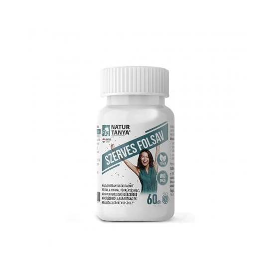 Szerves Folsav (M-vitamin) (60 db)