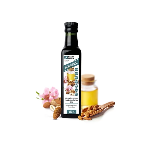 Hidegen sajtolt Prémium Mandulaolaj 250ml