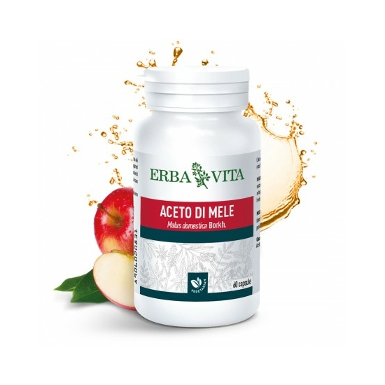 Natur Tanya® E. Fermentált Almaecet kapszula, növényi kapszulahéjban - Támogatja a sav-bázis egyensúlyt és a testsúlycsökkentést 60 db