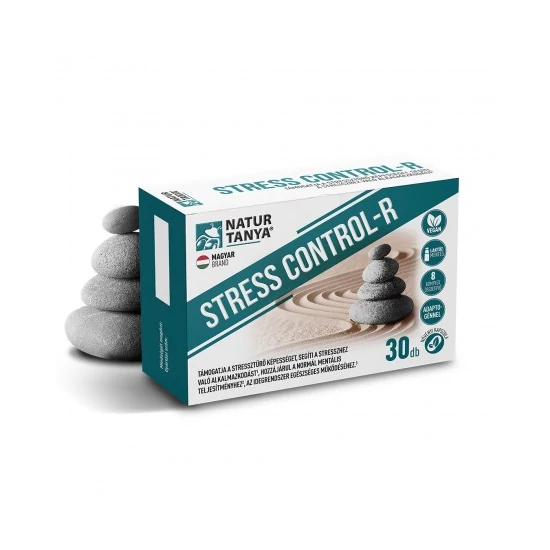 Natur Tanya® STRESS CONTROL-R - Támogatja a stressztűrő képességet, segíti a stresszhez való alkalmazkodást 30db