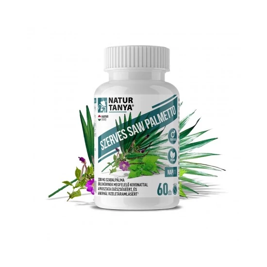 Szerves Saw Palmetto (60 db)