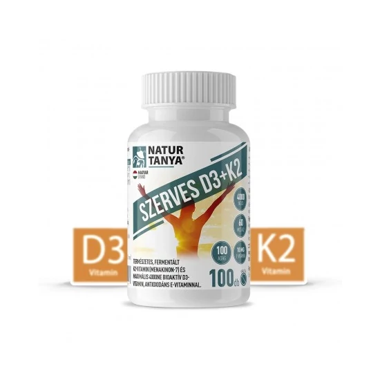 Szerves D3+K2 (100 db)