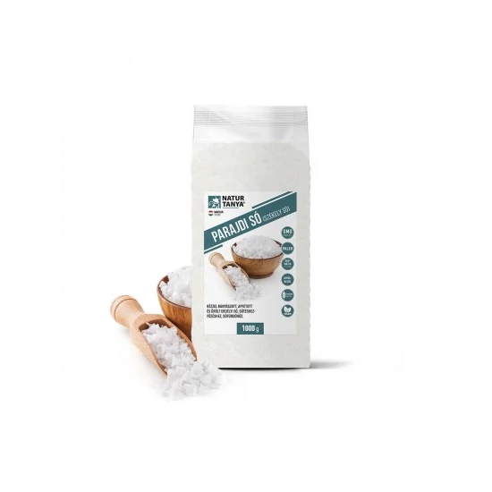 Natur Tanya® Parajdi só (Székely só). Sütéshez-főzéshez, ivó- és fürdőkúrákhoz. Paleo, Lúgosító 1000g