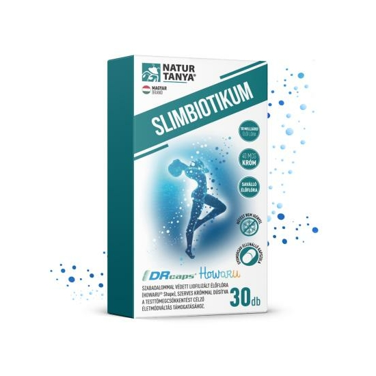 Natur Tanya® SLIMBIOTIKUM – lactis 420 HOWARU® Shape fogyókúrázóknak 30 db