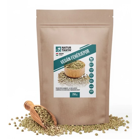 Natur Tanya® Vegán Fehérjepor - Az egészséges csontozat és izomtömeg fenntartásához 250g