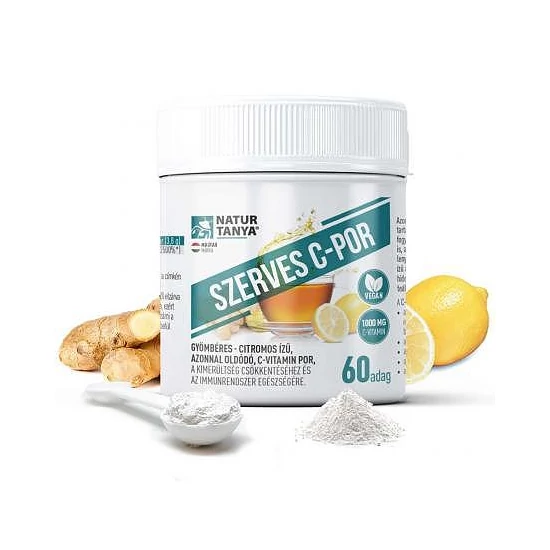Szerves C-vitamin por (60 adag)