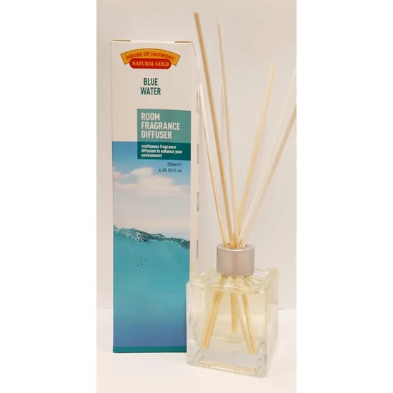Bambuszpálcás illatosító (120ml, Bluewater)