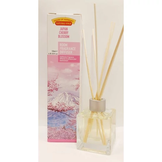 Bambuszpálcás Illatosító (120ml, Japan cherry blossom)