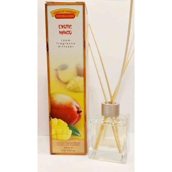 Bambuszpálcás illatosító egzotikus mangó illat (120ml, Exotic Mango)