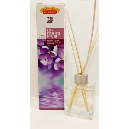 Bambuszpálcás Illatosító (120ml, Wild violet)