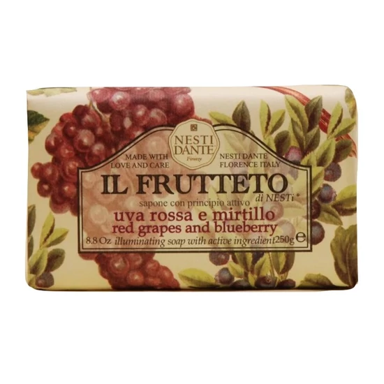 Nesti Dante - Il Frutteto - Kék szőlő-áfonya natúrszappan  250 g