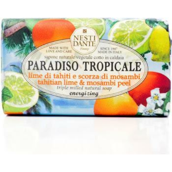 Nesti Dante - Paradiso Tropicale - Lime-Mosambi energizáló natúrszappan 250 gr