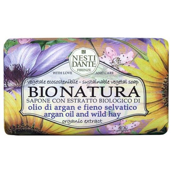 Nesti Dante -Bionatura - Argánolaj-Vadszéna natúrszappan 250 g