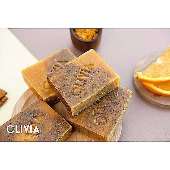 Olivia Natural - Kávé narancs szappan 90g