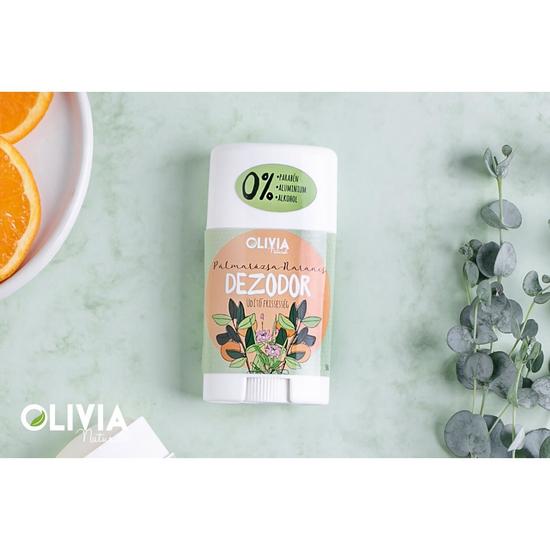 Olivia Natural -  Pálmarózsa narancs  stiftes dezodor 50g