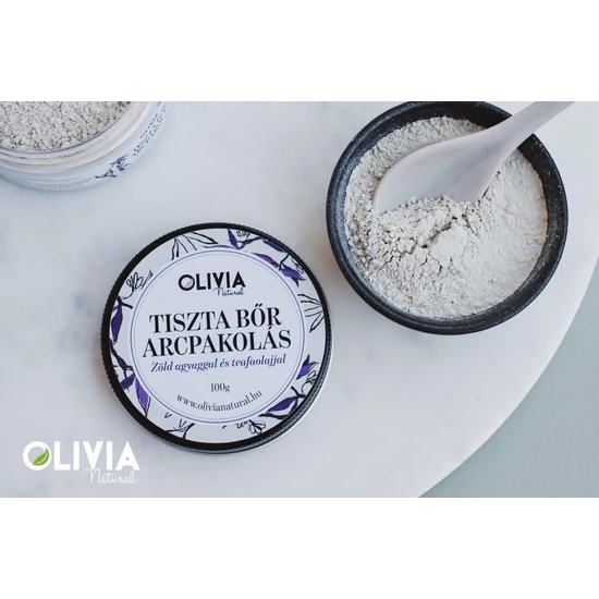 Olivia Natural - Tiszta bőr arcpakolás  100g